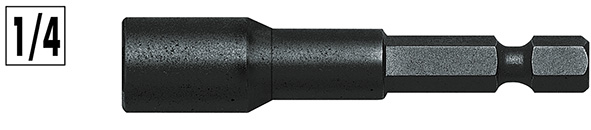 INSERTI MAGNETICI 1/4 BUSSOLA ESAGONALE USAG 664 B