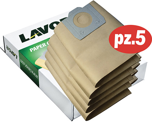 SACCHI CARTA LAVOR RICAMBIO X WTP30X CONF. PZ.5   