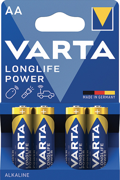 PILE VARTA LONGLIFE POWER STILO AA                