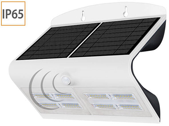 PROIETTORI NOVA LED 8W BATTERIA PANNELLO SOLARE   