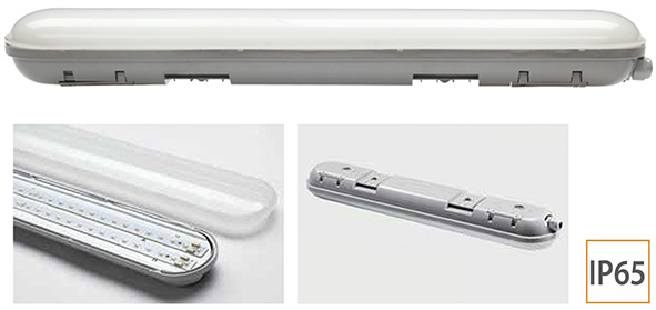 PLAFONIERE NOVA LED STAGNE 2 CCT IP65             