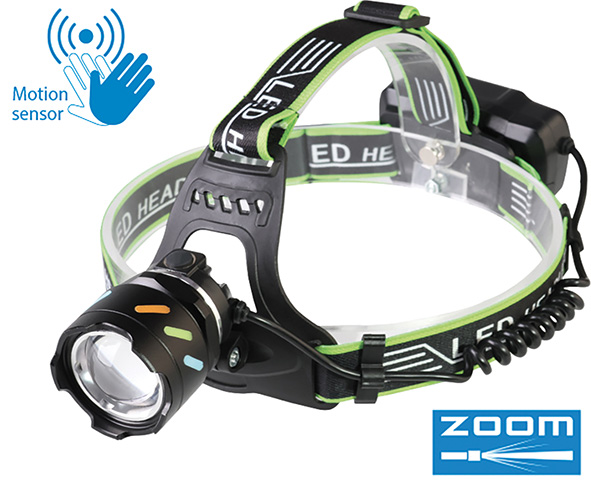 TORCIA LED FRONTALE RICAR. TELESCOPICA XTF600S    