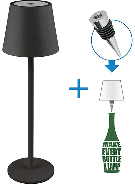 LAMPADE NOVA DA TAVOLO LED TRI-WHITE MOD.ALBA     