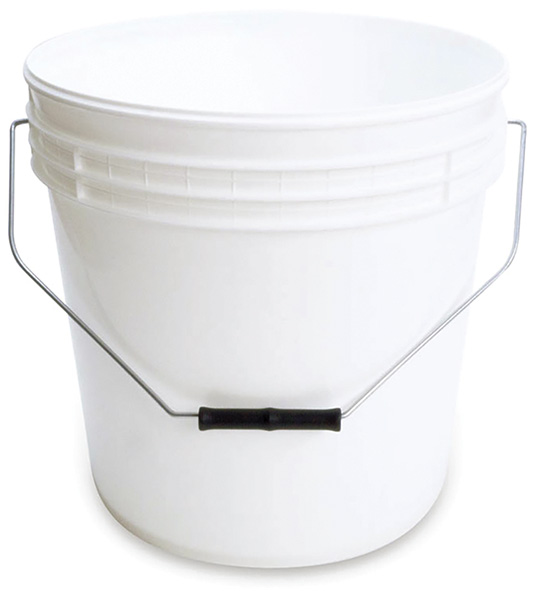 SECCHI IN PLASTICA PER PITTURA LT.15              