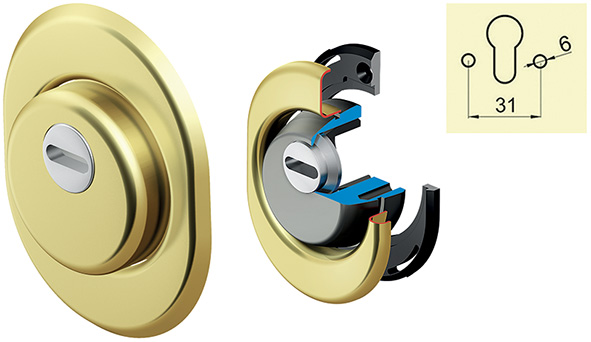 PROTEZIONE DISEC SFERICK BASIC BD68D1P            
