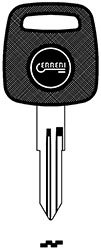 CHIAVI AUTO TRANSPONDER T00NS5P                   