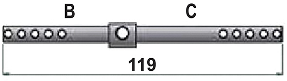 BARRA EVOK SECUREMME 4656-7686                    