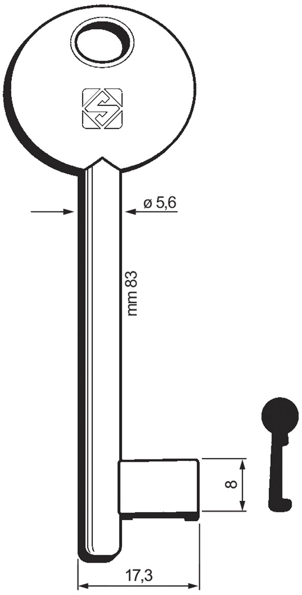 CHIAVI PASSEPARTOUT SILCA 6P3D-20G                